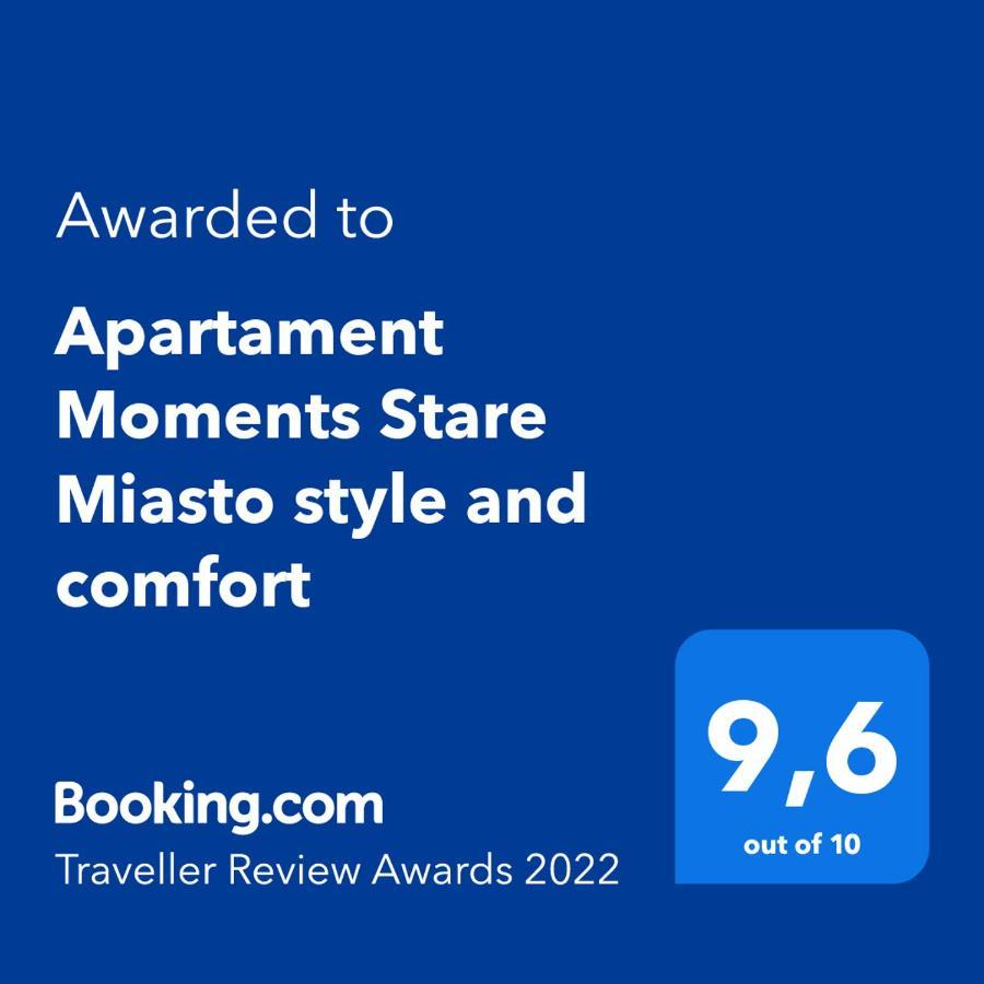 Apartament Moments Stare Miasto Style And Comfort Netflix Красков Екстериор снимка